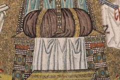 Jeweled Throne, Arian Baptistery, Ravenna, Detail