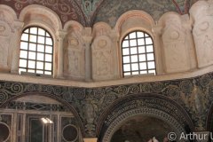View of Lower Section of the Orthodox Baptistery, Ravenna
