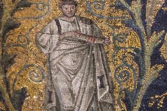 Mosaic of a Man with a Scroll, Orthodox Baptistery, Ravenna