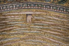 Transfiguration, Sant'Apollinare in Classe, Ravenna, Detail