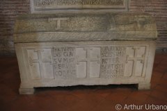 Side of a Bishop's Sarcophagus, Sant'Apollinare in Classe, Ravenna