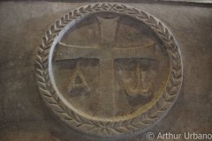 Sarcophagus, Sant'Apollinare in Classe, Ravenna, Detail